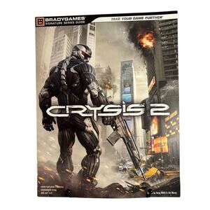 Crysis 2 Book by Doug Walsh & Jim Morey, BradyGames Signature Series Guide, EUC